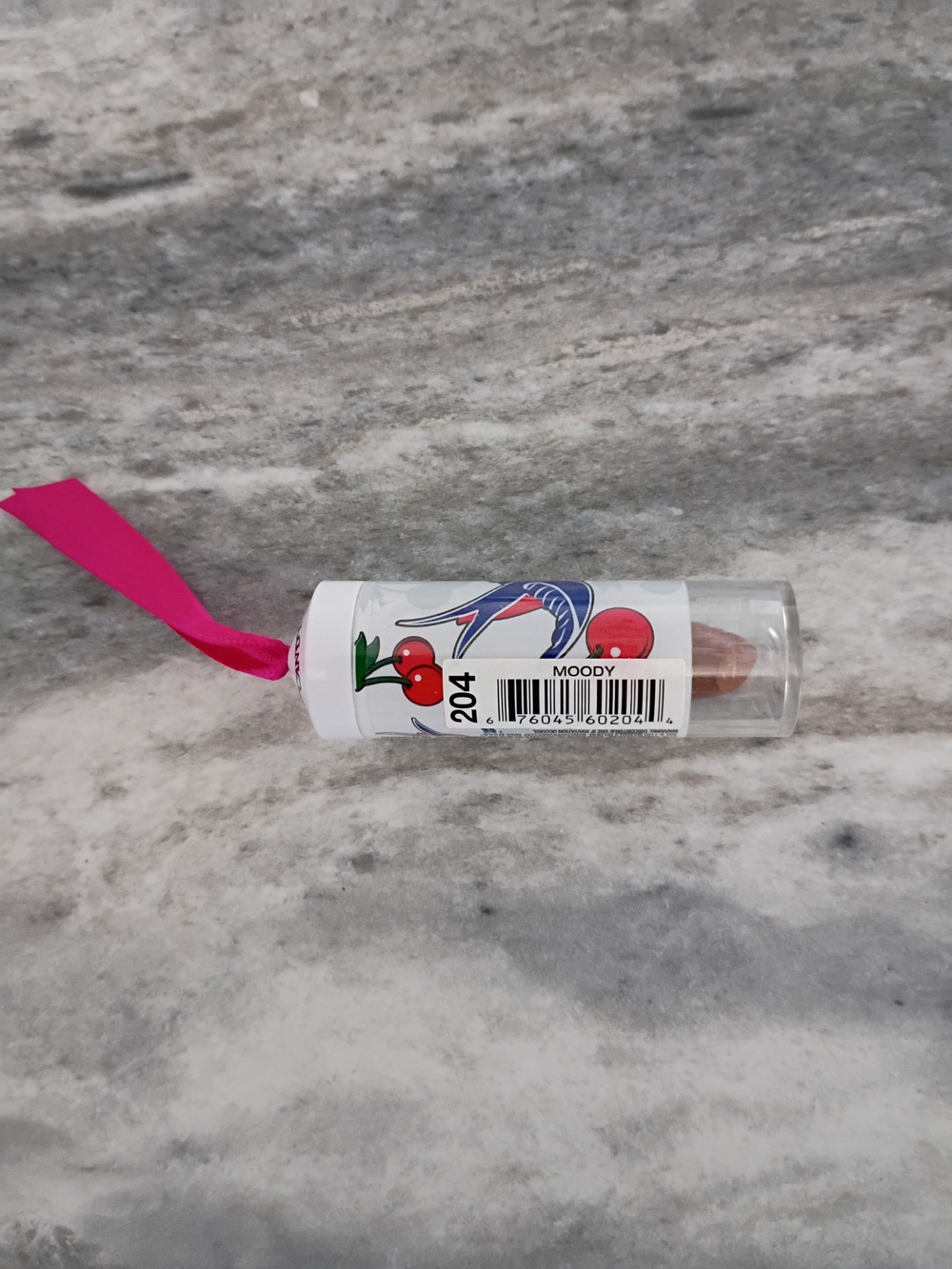 Hard Candy Moody Cherry Lip Balm - Pink Ribbon